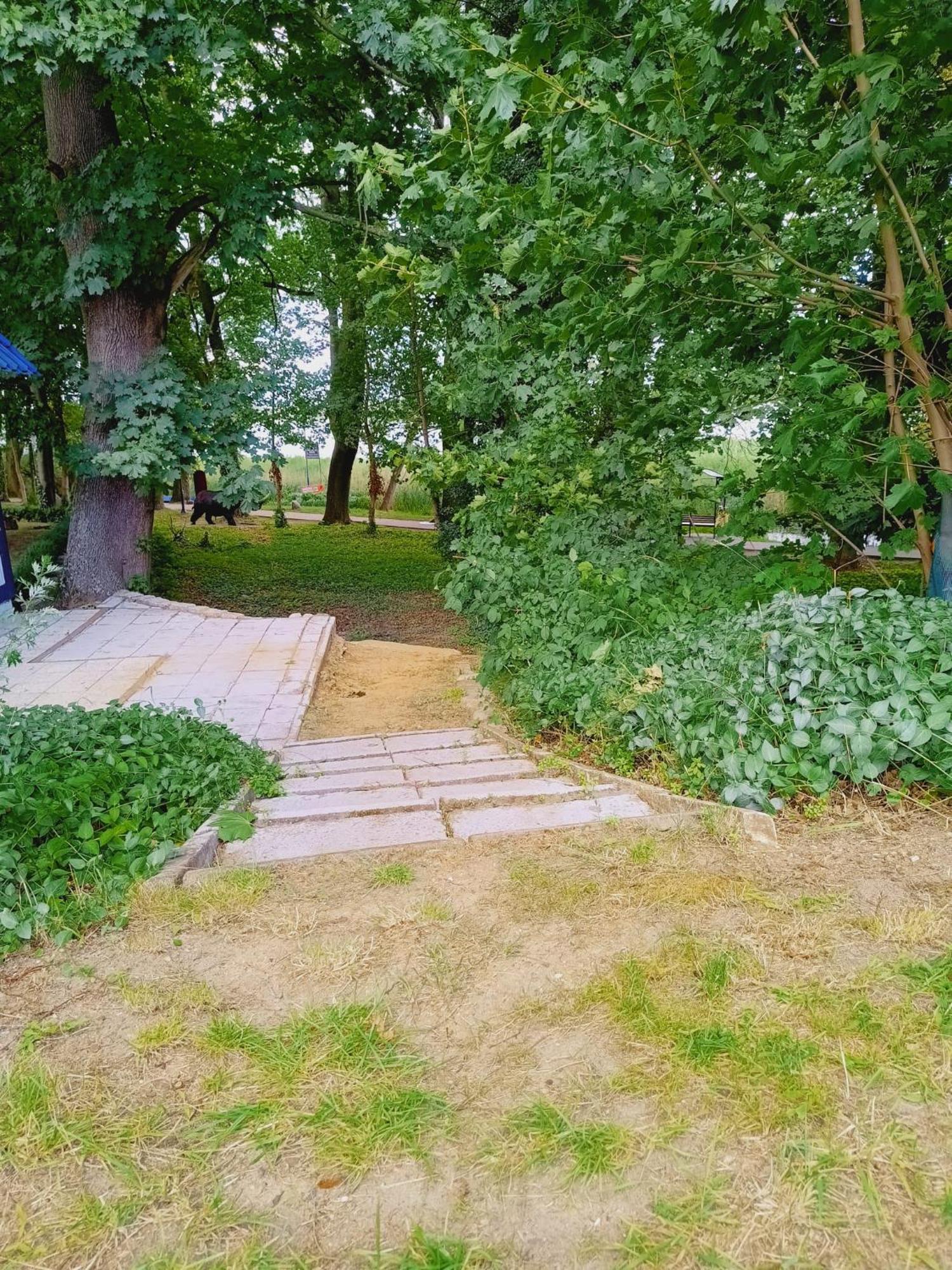 Domki Obok Plazy Moryn Buitenkant foto